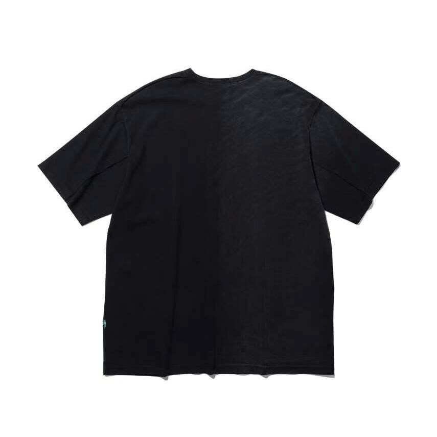 紮染英文字短袖Tee T5508