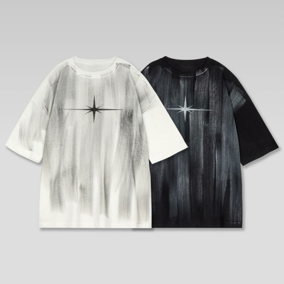 暗紋圖案短袖Tee T5517