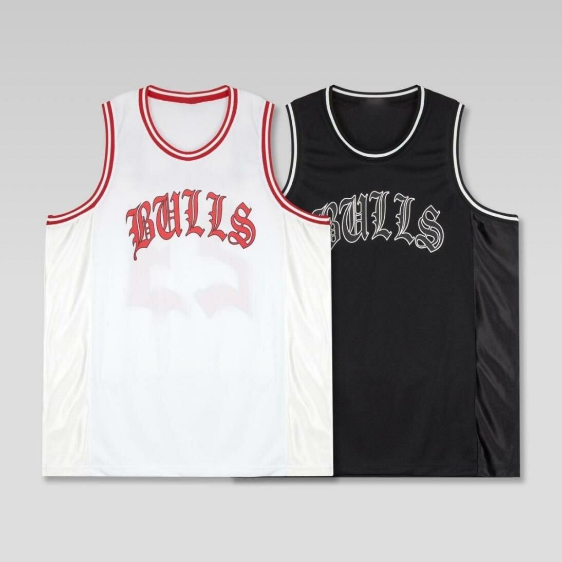 數字英文字背心 V1056