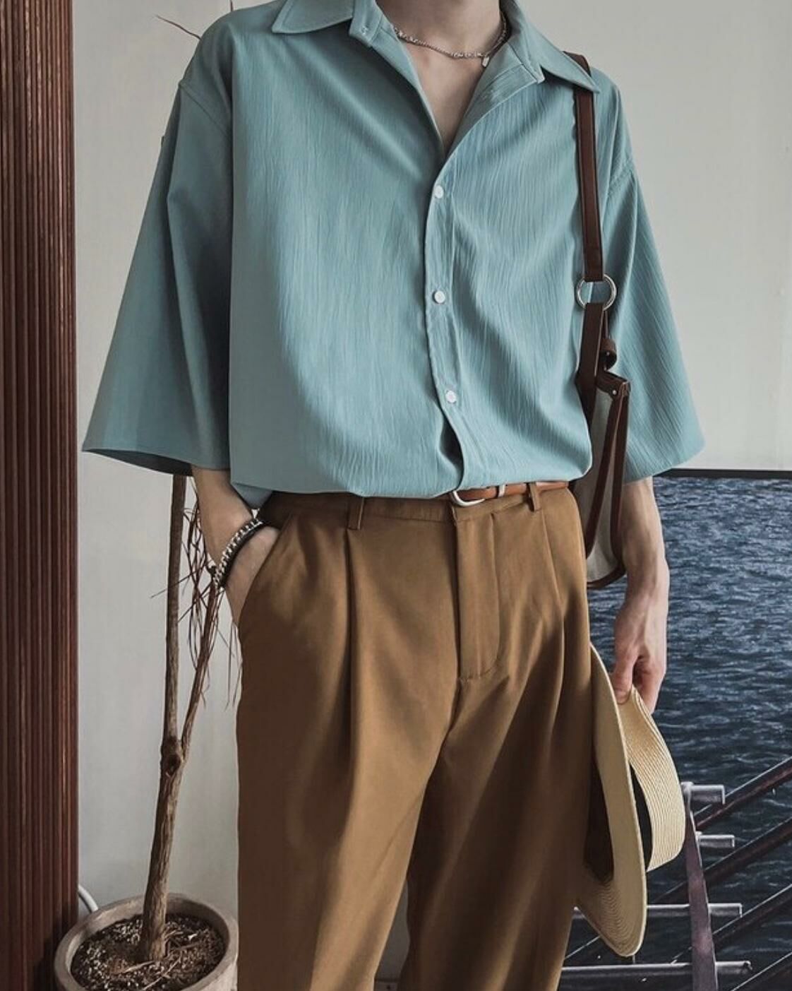 淨色短袖恤衫 S2255