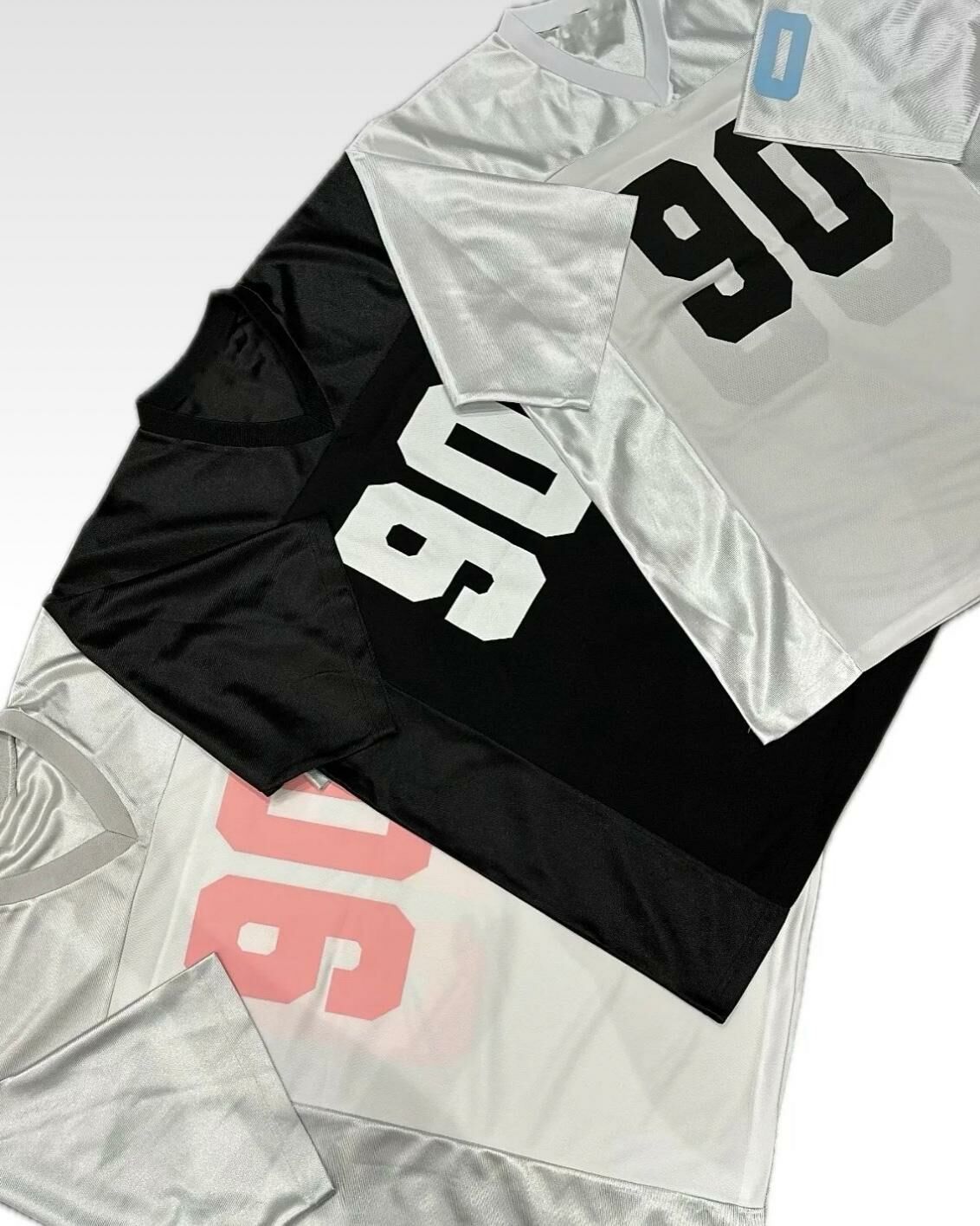 V領數字短袖Tee T5515