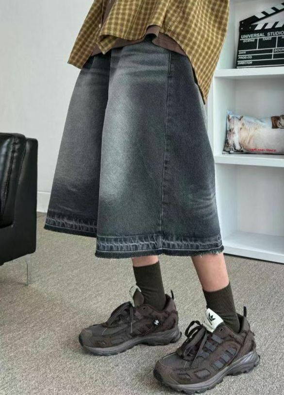 洗水牛仔短褲 J732