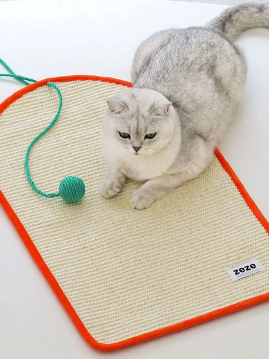 【zeze】彩色劍麻抓墊