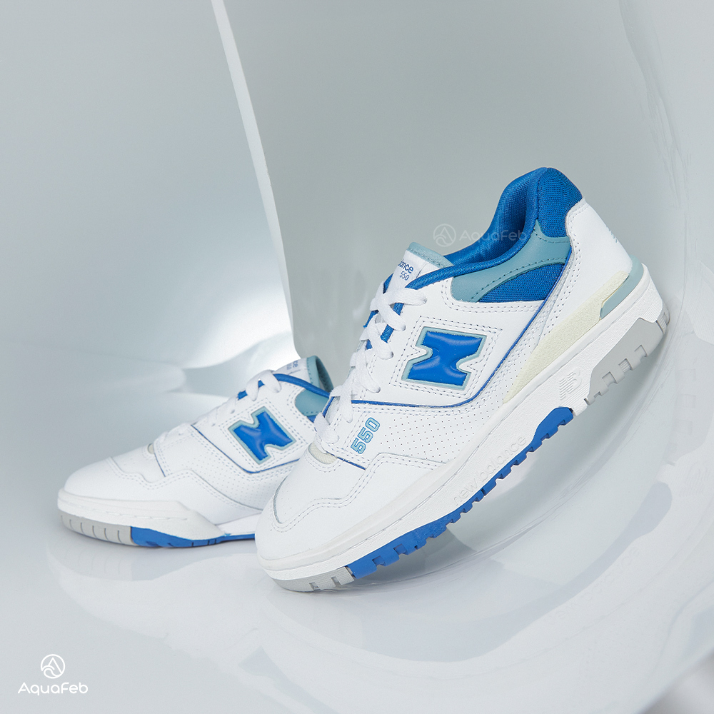 New Balance 550 男女 藍色 復古 穿搭 潮流 運動 休閒鞋 BB550NCC