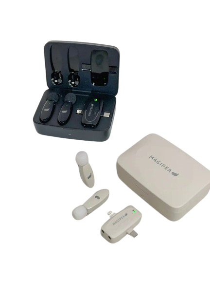 【MAGIPEA 美極品】雙麥好收音2.0｜2024未來麥克風 1對2抗噪麥克風附充電艙