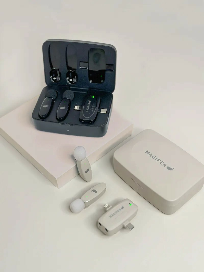 【MAGIPEA 美極品】雙麥好收音2.0｜2024未來麥克風 1對2抗噪麥克風附充電艙