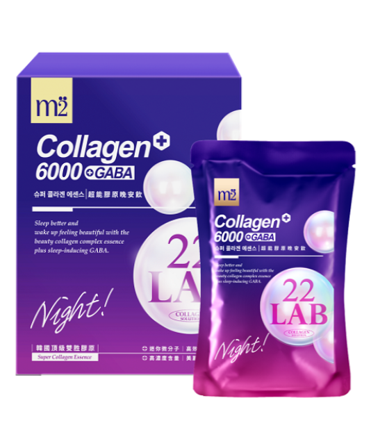 M2 - 22Lab【美度】超能膠原晚安飲 (8入/盒)