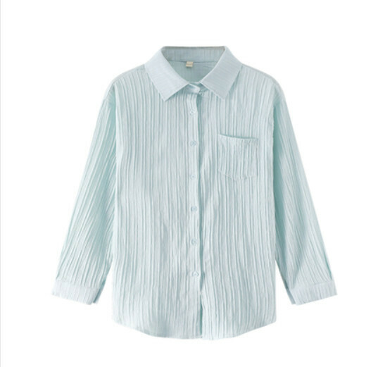 Sunscreen Shirt Women's Summer Cardigan Jacket (Light Green) [Size: One Size]