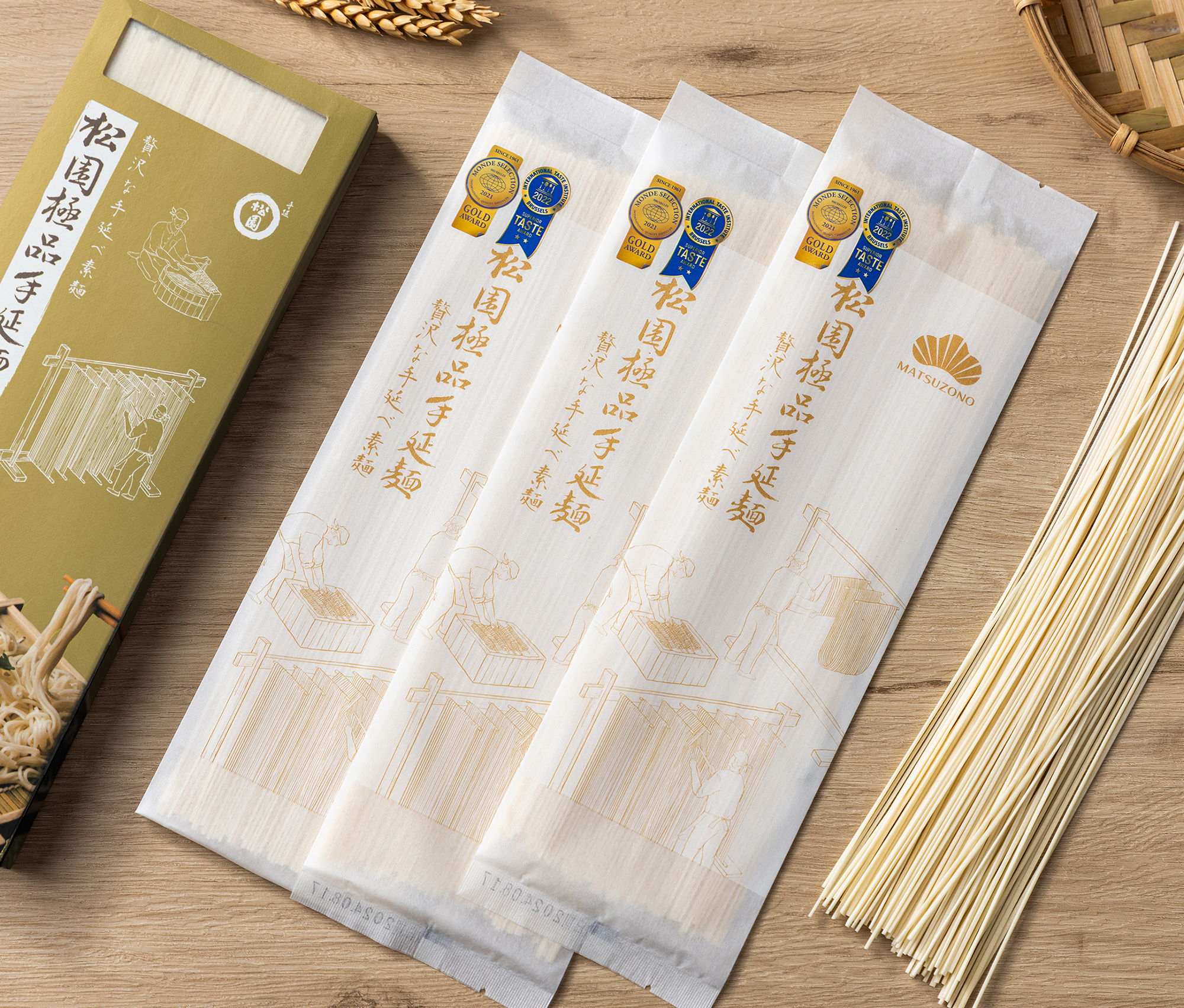 松園極品職人製麵｜叄人前芙蓉麵 (3入)