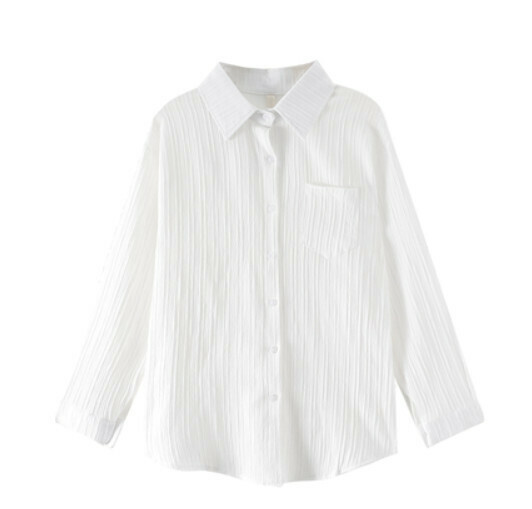 Sunscreen Shirt Women's Summer Cardigan Jacket (White) [Size: One Size]