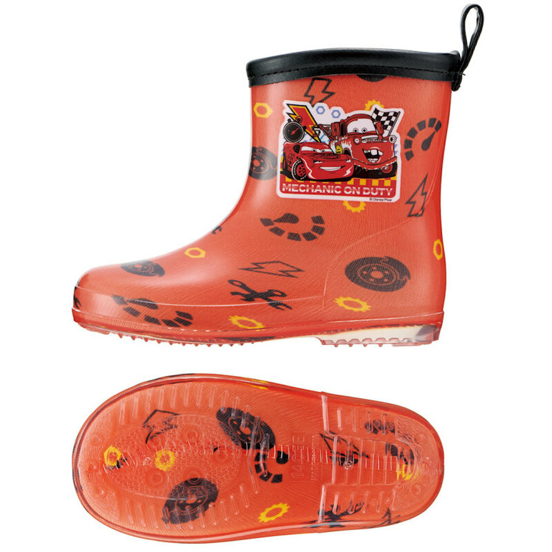 日本 Skater 兒童雨靴 - 反斗車王