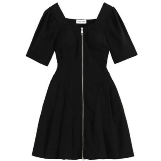 Hot seller collar dress [black] [L-4XL size] (please contact customer service to confirm the delivery size after placing the order)