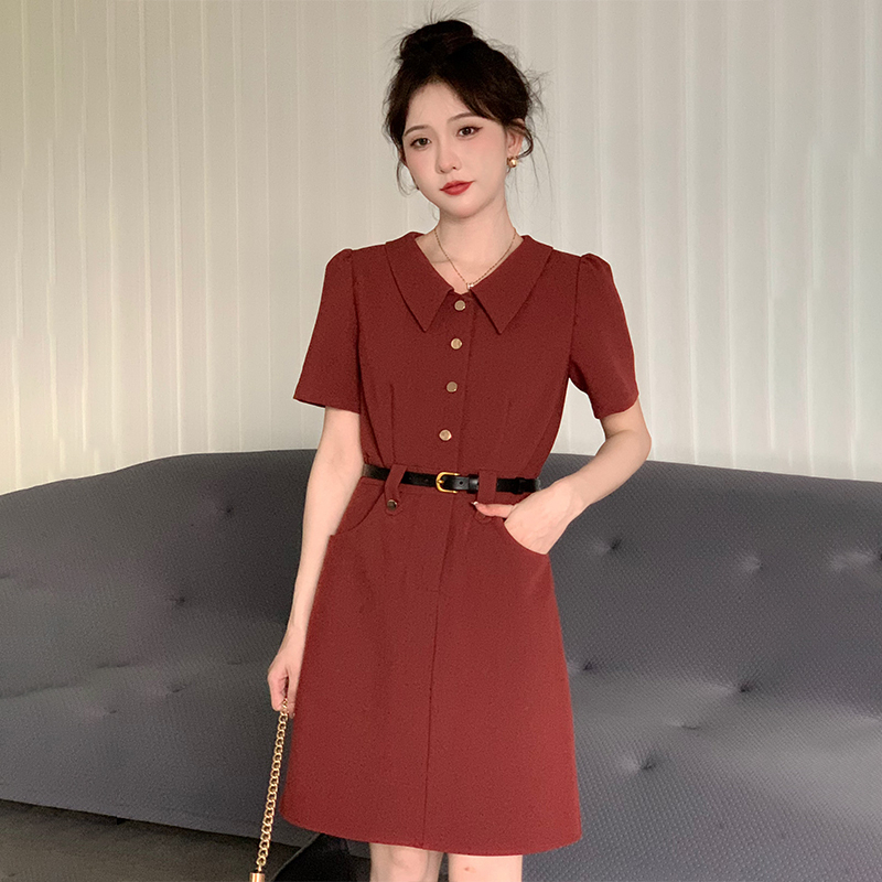 熱賣polo連衣裙（紅色 S碼-XL碼）（下單後請聯絡客服確認發貨尺碼）