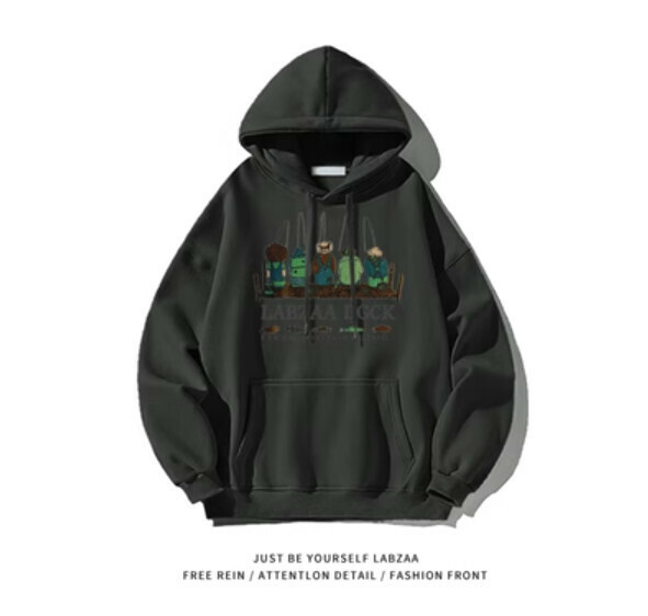 熱推連帽衛衣【M-3XL】【深灰色】(下單後聯絡客服確認發貨尺碼) 