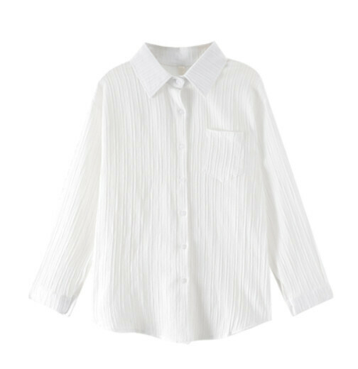 Sunscreen Shirt Women's Summer Cardigan Jacket (White Premium Edition) [Size: One Size]