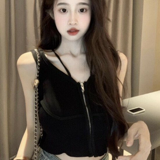 Hot selling vest [black] [one size fits all] (please contact customer service to confirm the delivery size after placing the order)