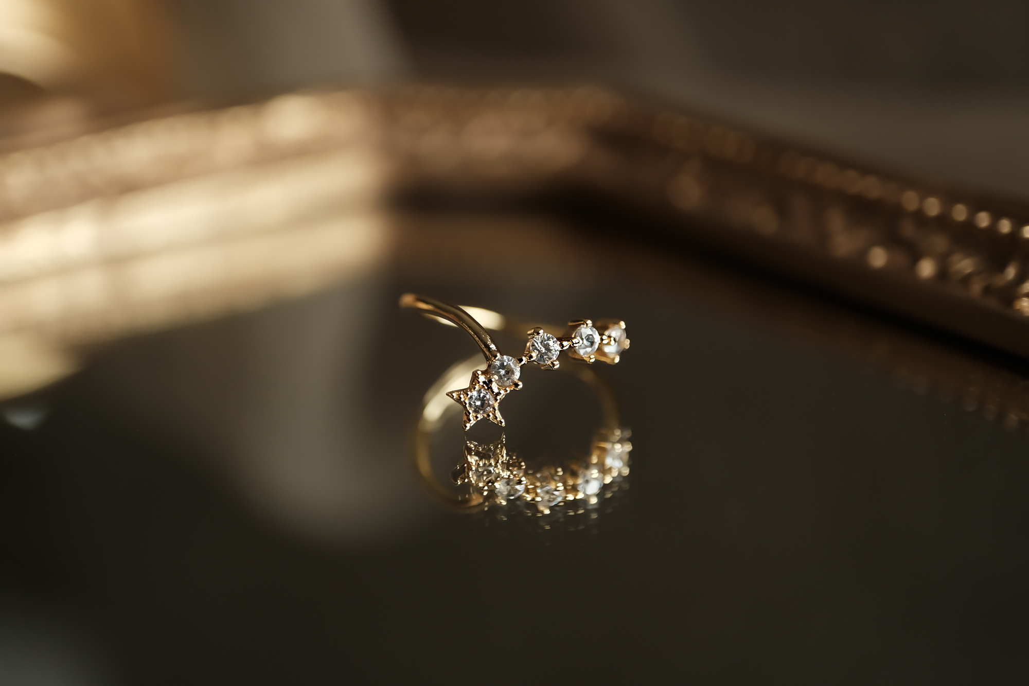 黃銅飾品,黃銅,星星,氣質,仙女,戒指,18KGP,18K金,