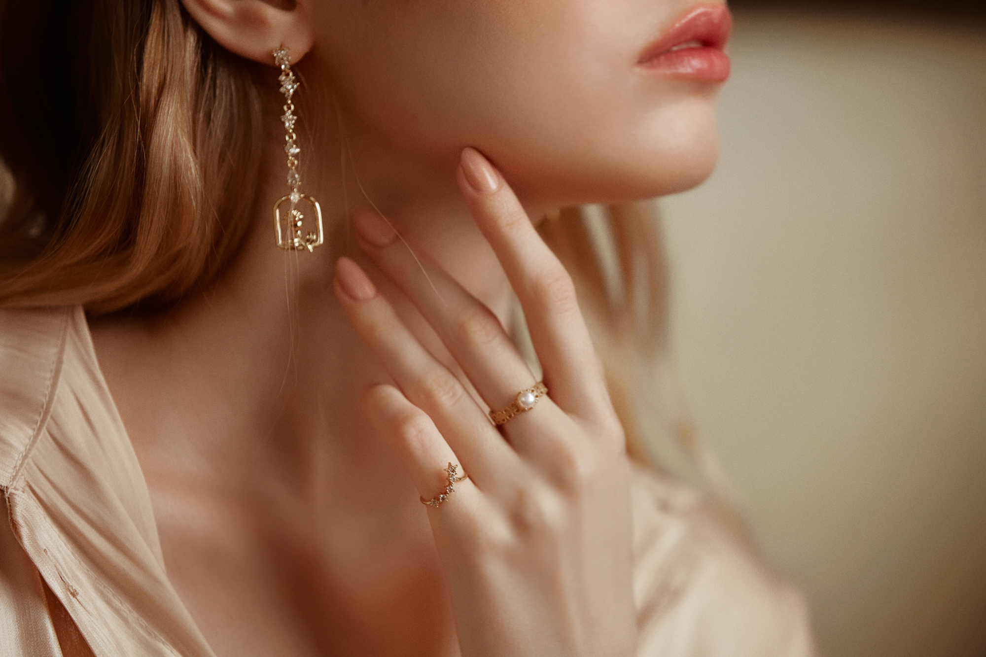 黃銅飾品,黃銅,星星,氣質,仙女,戒指,18KGP,18K金,