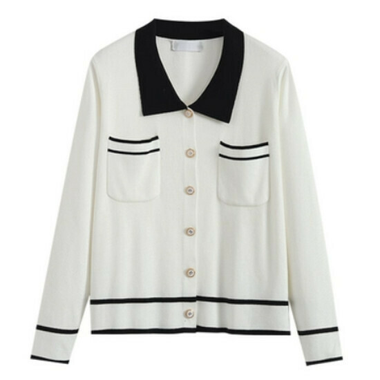 Hot selling large size knitted tops [white] [M-4XL] (please contact customer service to confirm the delivery size after placing the order)