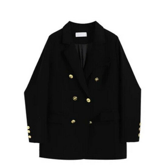 Hot selling spring suit top [black] [M-3XL] (please contact customer service to confirm the delivery size after placing the order)
