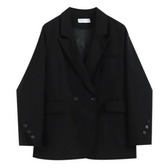 Hot selling casual suit top [black] [L-4XL size] (please contact customer service to confirm the delivery size after placing the order)