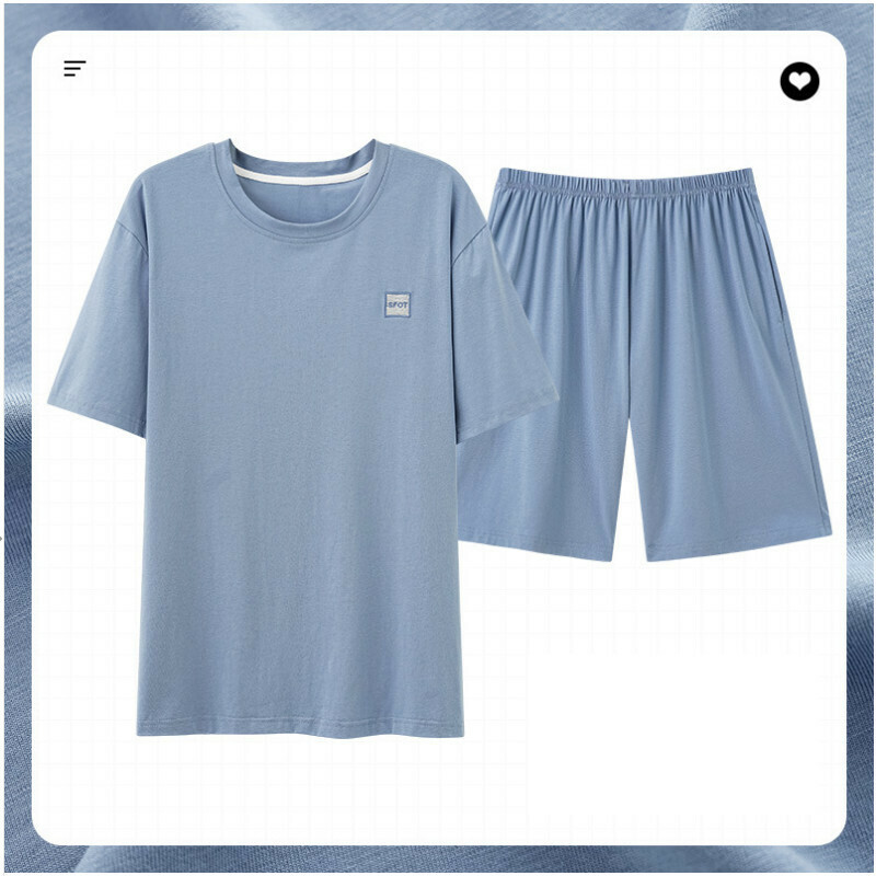 爆款短袖睡衣套裝【L-XXXL碼 AM-3521】【下單后聯絡客服確認發貨尺碼 】
