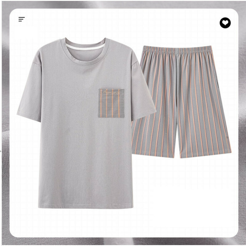 爆款短袖睡衣套裝【L-XXXL碼 AM-3514】【下單后聯絡客服確認發貨尺碼 】