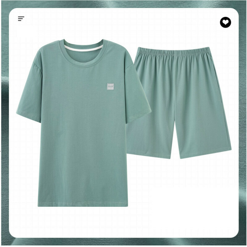 爆款短袖睡衣套裝【L-XXXL碼 AM-3519】【下單后聯絡客服確認發貨尺碼 】