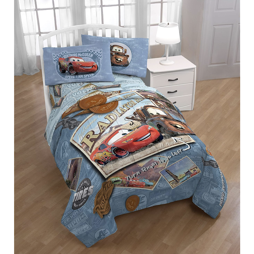 美國反斗車王 7 件裝床上套裝 (雙人床)