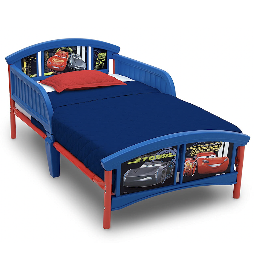 美國 Delta Children 反斗車王幼童床架 + 美國製 Sealy Butterfly 幼童床褥套裝