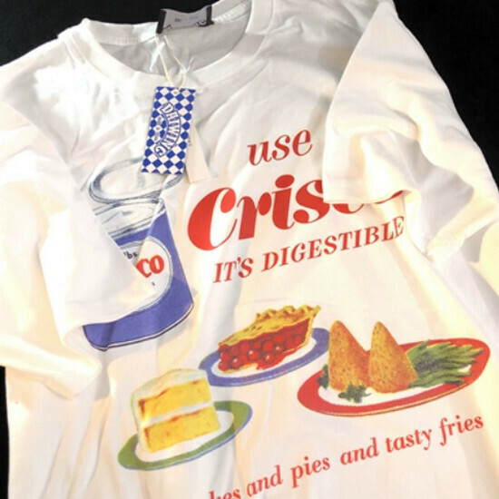 Hot selling cartoon couple short-sleeved T-shirt [white] [S-XL size] (please contact customer service to confirm the delivery size after placing the order)