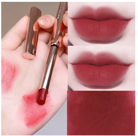 Hot-selling lipstick, lipstick, white, non-stick, non-fading (1#) (red pear color)