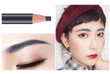 Hot selling long-lasting three-dimensional eyebrow pencil that is not easy to fade (06 gray)