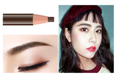 Best-selling long-lasting three-dimensional eyebrow pencil that is not easy to fade (12 light coffee)