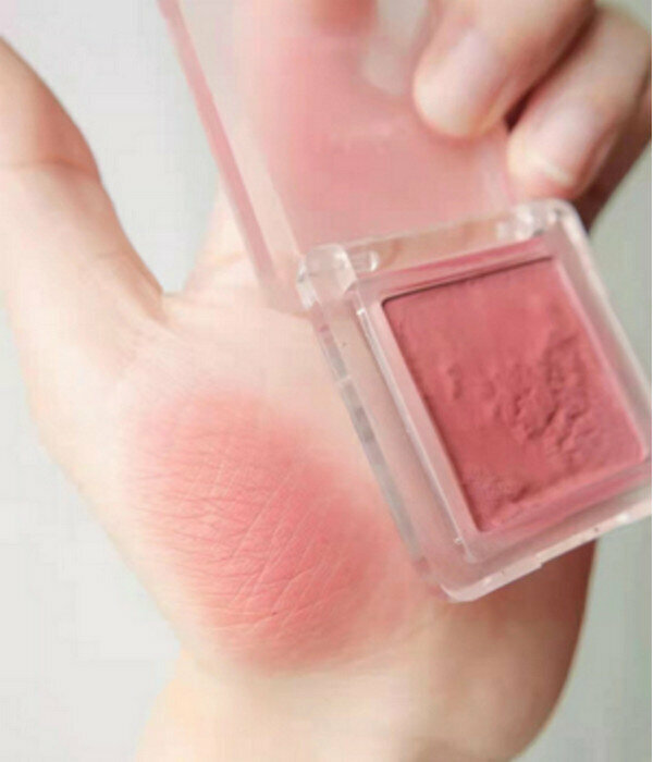 Hot selling single color blush all in one palette-02 dead rose color