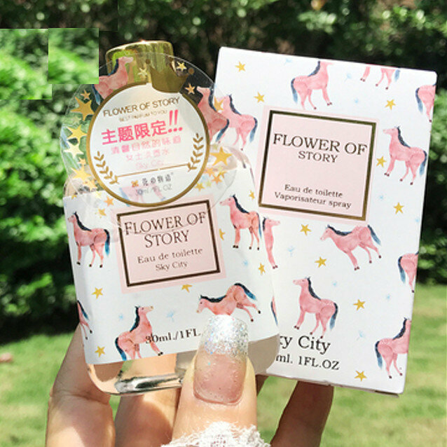 Hot selling fresh fruity long-lasting eau de toilette for student girls - 30ML Sky City (Floral and Fruity)