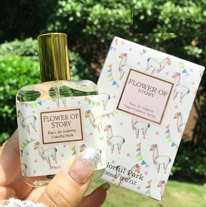 Hot-selling fresh fruity long-lasting eau de toilette for student girls - 30ML Colorful Paradise (flower and fruit gourmet fragrance)