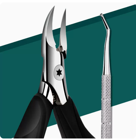 Best selling hawk beak pedicure tool (specifications: nail groove pliers + nail picking)