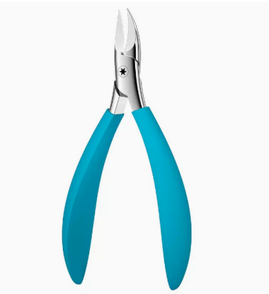 Hot Selling Needle Beak Pliers (Specification: [Blue] Mirror Gloss Nail Fault Scissors)