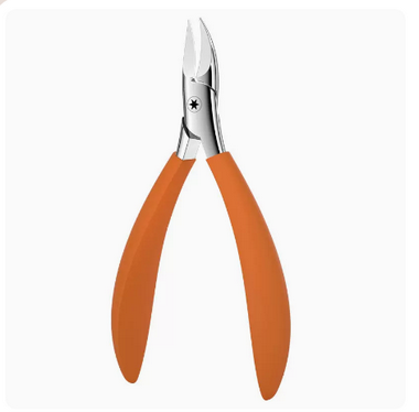 Hot Selling Needle Beak Pliers (Specification: [Orange] Mirror Gloss Nail Fault Scissors)