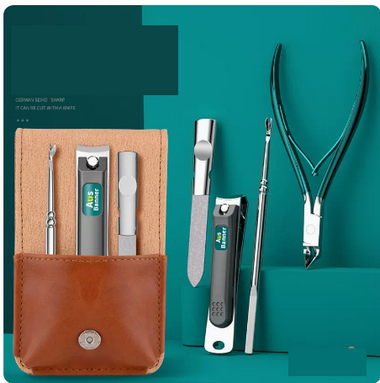 Hot-selling sharp-nosed pedicure knife (Specification: A3 (nail groove scissors + nail scissors + nail file + dead skin fork))