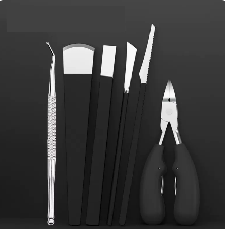 Best Selling Pedicure Knives (Specifications: Technician Pedicure 6-piece Set (With Pedicure Scissors + Nail Picking))