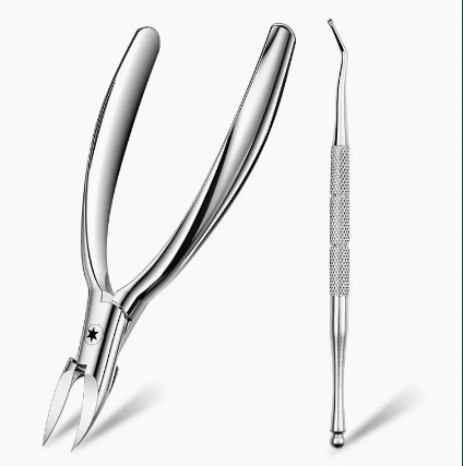 Hot-selling pedicure tool with sharp-beaked hawk-beak pliers (specifications: nail groove pliers + nail picking)