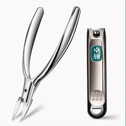 Hot-selling pedicure tool with pointed beak and hawk-beak pliers (specifications: nail groove pliers + sharp nail scissors)