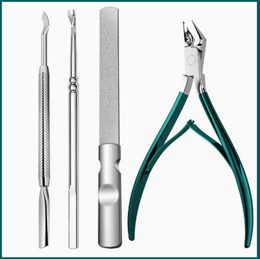 Hot selling manicure and nail removal pliers (specification: 4-piece manicure set)