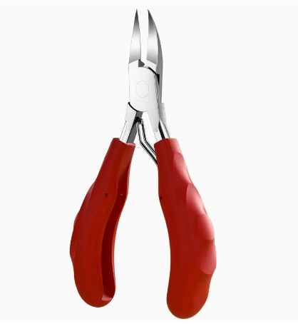 Hot selling special scissors for nail grooves (specification: Chinese red manicure pliers)