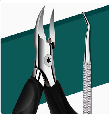 Hot-selling extended-beak hawk-beak pliers for foot repair (specifications: nail groove pliers + nail picking)
