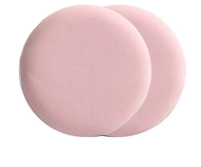 Popular model (pack of 2) wet and dry air cushion puff (pink) (size: 55*7mm)