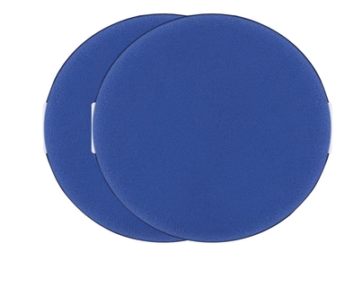 Popular model (pack of 2) wet and dry air cushion puff (blue) (size: 55*7mm)