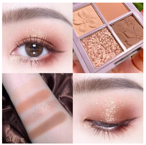 Popular earth-colored eyeshadow Pan Summer Matte (4#) (fragrant)